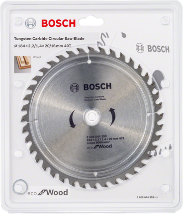Bosch circular saw blade eco for wood.