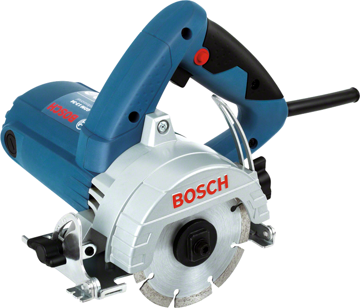 Bosch GDM 13-34 marble saw for cutting stone.
