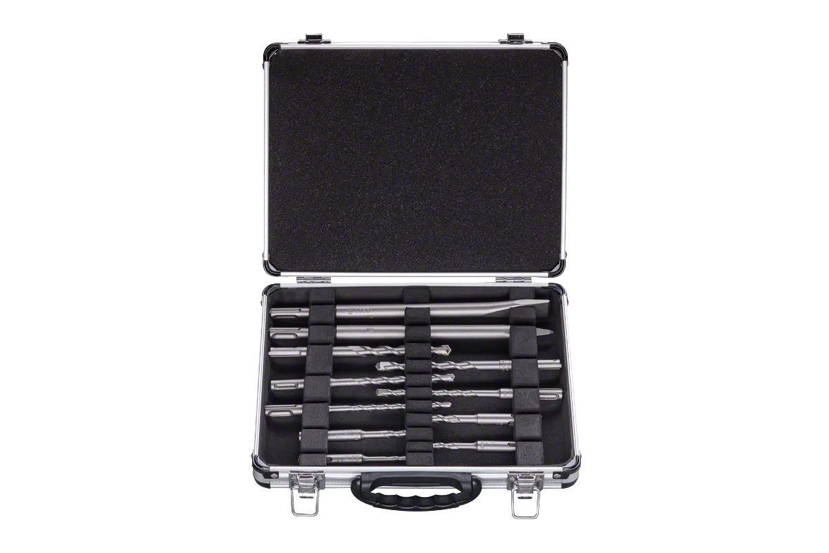Bosch 11 pcs SDS plus drill bits set.