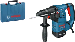 Bosch GBH 3-28 DRE rotary hammer with carry case.