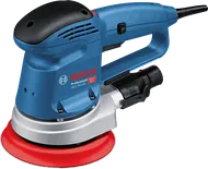 Bosch GEX 34-150 random orbit sander with dust bag.
