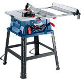 Bosch GTS 254 table saw with 555 x 555 mm table.