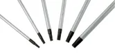Bosch Screwdriver Set 6pc SL/PH, versatile tips for various screws.