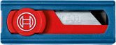 Bosch knife with retractable blade and red safety slider.