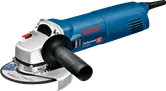 Bosch GWS 1400 angle grinder with side handle.