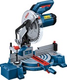 Bosch GCM 254 miter saw with precision cutting scale.