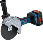 Bosch GWS 18V-180 P cordless angle grinder.
