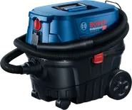 Bosch GAS 12-25 wet and dry vacuum with accessories.