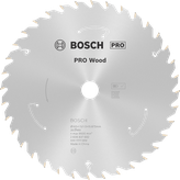 Bosch PRO Wood cordless circular saw blade 165 mm for wood.