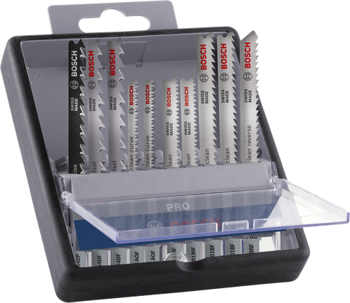 Bosch PRO Hardwood and Laminate jigsaw blade set.