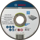 Bosch PRO stainless steel cutting disc 125 mm for Inox.