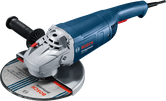 Bosch GWS 2000 angle grinder with side handle.