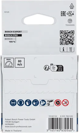 Bosch PRO stainless steel cutting disc 76×1×10 mm.