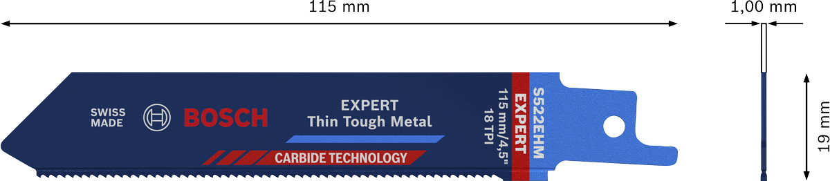 EXPERT Thin Tough Metal S522EHM