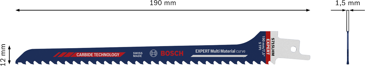 EXPERT Multi Material curve S715LHM