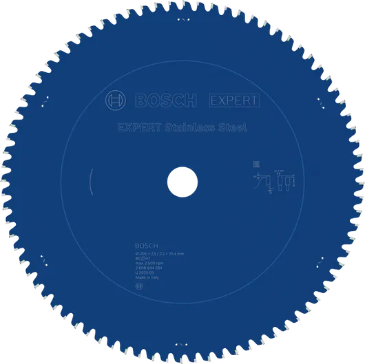 Bosch EXPERT Stainless Steel Circular Saw Blade, 80 teeth.