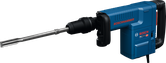 Bosch GSH11EV demolition hammer with SDS max chisel.
