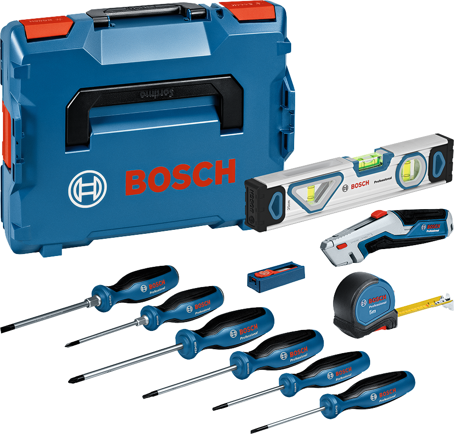 Screwdrivers and Mixed Hand Tools Set 19 pcs Professional