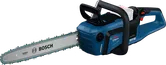Bosch cordless chainsaw GKE 18V-40 with 8Ah battery.