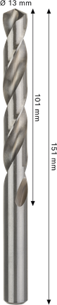Bosch PRO Metal HSS-G Twist Drill Bit 13 mm.