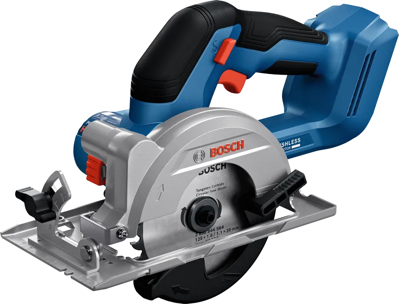 Bosch GKS 18V-44 cordless circular saw with brushless motor.