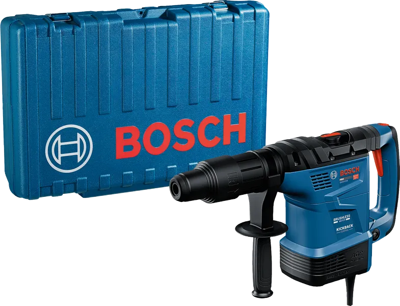 Bosch GBH 6-42 VB rotary hammer with carrying case.