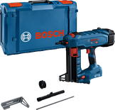 Bosch GNB 18V-40 cordless nailer with case.