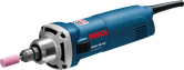 Bosch GGS 28 CE straight grinder with grinding bit.