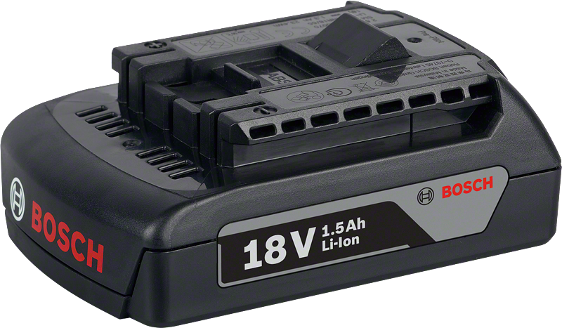 Pachet de baterii Li-Ion Bosch de 18V 1.5Ah.