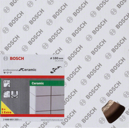 Disc de tăiat plăci ceramice Bosch 180 mm.