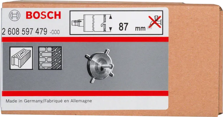 Cruce de găurire Bosch de 87 mm pentru carote uscate.