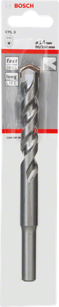 Burghiu pentru beton Bosch CYL-3, 14 mm, durată lungă de viață.