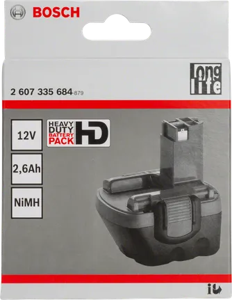 Pachet de baterii Bosch de 12V NiMH.