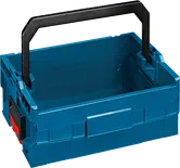 Trusă de scule Bosch LT-BOXX 170 cu mâner mare de transport.
