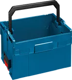 Trusă de scule Bosch LT-BOXX 272 cu mâner de transport.