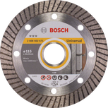 Disc de tăiere diamantat Bosch , ideal pentru Universal Turbo, 115 mm.
