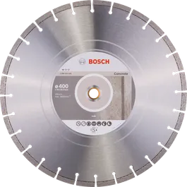Disc diamantat de tăiere Bosch Standard pentru beton, 400 mm.