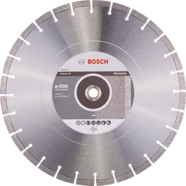 Disc abraziv diamantat Bosch Standard pentru tăiere, 400 mm.