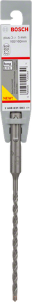 Burghiu cu percuție rotopercutoare Bosch SDS-plus-3, 5 mm.