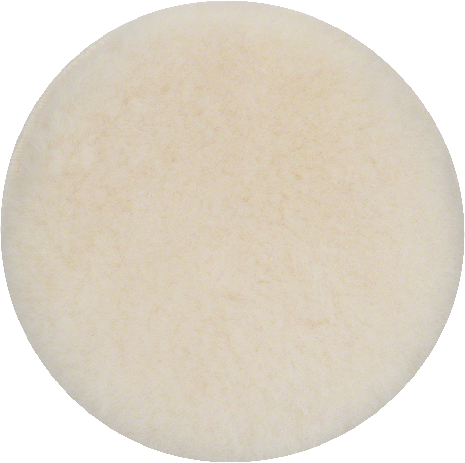 Disc de lustruit Bosch în piele de miel, diametru 170 mm.