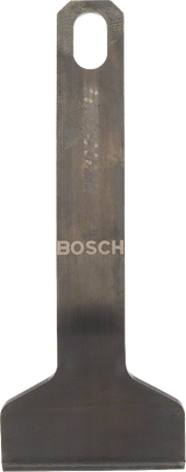 Lamă racletă Bosch SM 40 HM pentru îndepărtarea precisă a materialului.