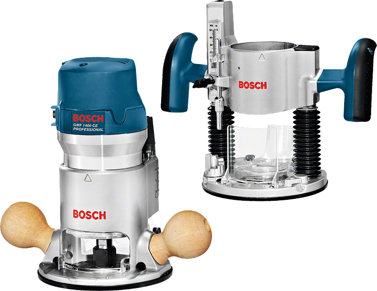 Freză multifuncțională Bosch GMF 1400 CE cu viteză variabilă.