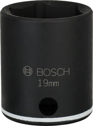 Cheie tubulară de impact Bosch de 19 mm pentru chei.