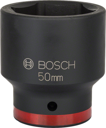 Cheie tubulară Bosch de 50 mm pentru acționare pătrată externă de 1 inch.