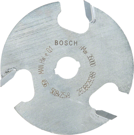 Freză de canelat Bosch Expert pentru lemn, diametru 50,8 mm.
