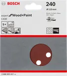 Foi abrazive Bosch C430, pachet de 5, 115 mm, granulație 240.