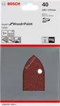 Foi abrazive Bosch C430, 95x135 mm, granulație 40, format din 5 bucăți.