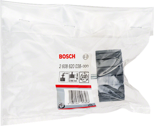 Coadă Bosch pentru șlefuirea manșoanelor cu diametrul de 60 mm.