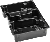 Tavă încorporată Bosch L-BOXX 12V pentru organizarea uneltelor.