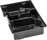 Tavă încorporată Bosch L-BOXX 12V pentru organizarea uneltelor.